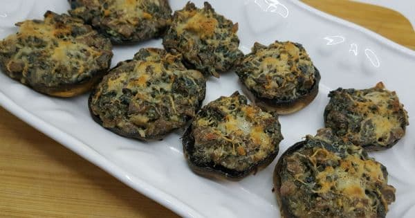 Ispanaklı Mantar Dolma