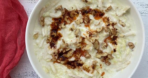 Erişteli Kabak Salatası