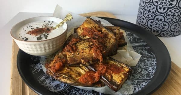 Fırında Peynirli Patlıcan