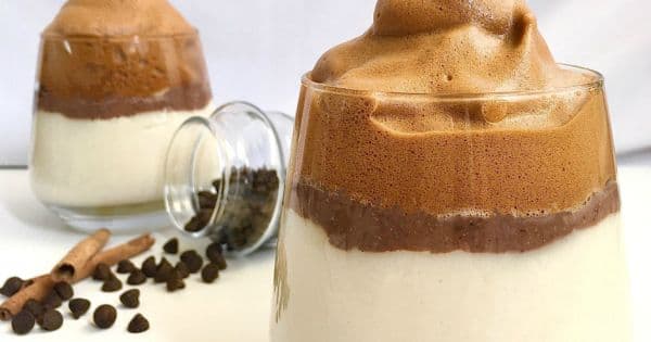 Dalgona Kahveli Puding