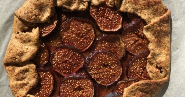 Şekersiz İncirli Galette