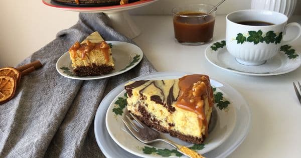 Bal Kabaklı Çikolatalı Cheesecake