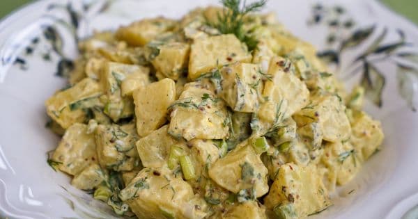 Hardallı Patates Salatası