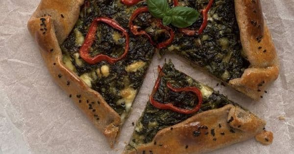 Ispanaklı Galette