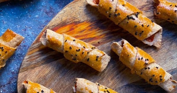 Patlıcanlı El Açması Fit Börek