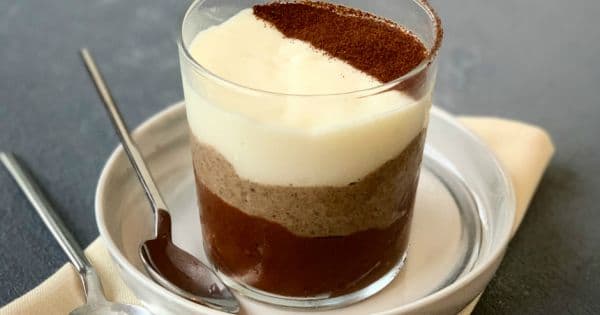 Türk Kahveli 3 Renkli Puding