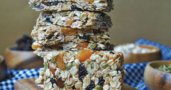 Kuru Meyveli Yulaf Vegan Bar