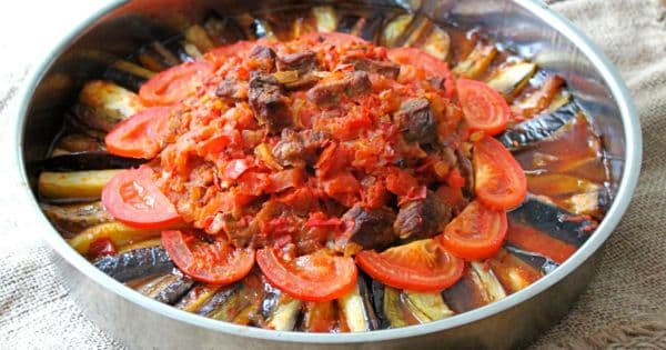 Patlıcanlı Parmak Kebabı