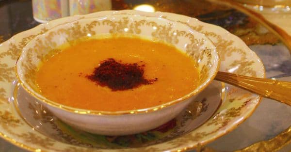 Kremalı Bal Kabağı Çorbası