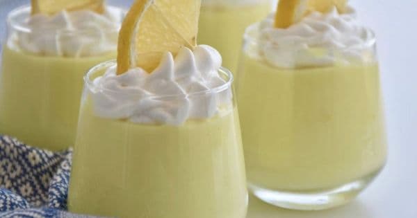 Limonlu Muhallebi