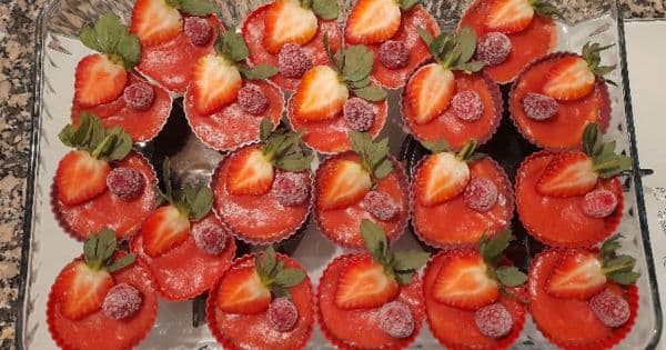 Porsiyonluk Kolay Cheesecake