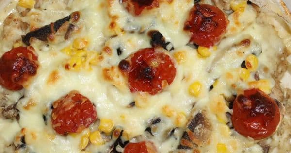 Tavuk Tabanlı Fit Pizza