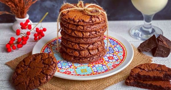 Çikolatalı Brownie Kurabiye
