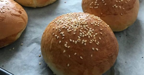 Mayalı Hamburger Ekmeği