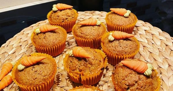 Havuçlu Muffin