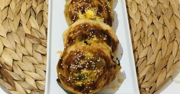 Ispanaklı Gül Böreği