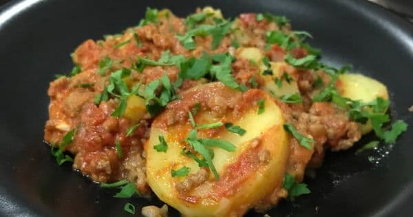 Kıymalı Patates Oturtma
