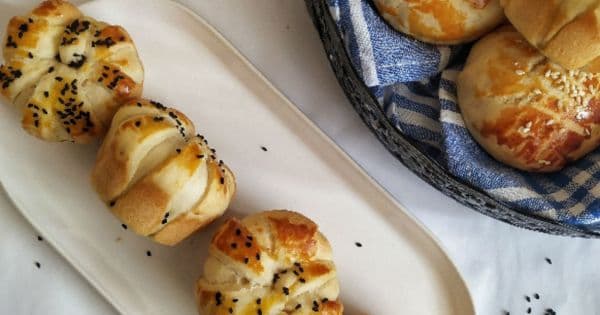 Muffin Kalıbında Puf Poğaça