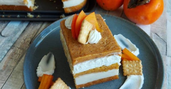 Muhallebili Cennet Hurması Pastası