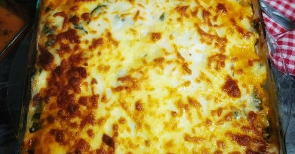 Patatesli Ispanaklı Graten
