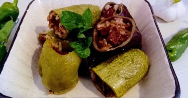 Etli Sumak Ekşili Karışık Dolma