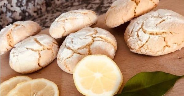Limonlu Çatlak Kıyır Kurabiye