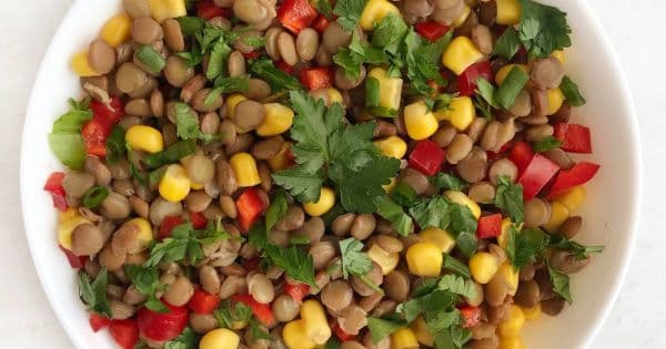 Yeşil Mercimek Salatası