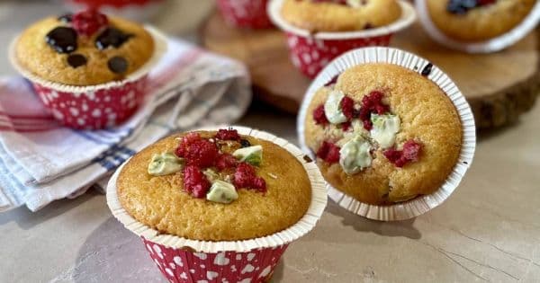 Badem Unlu Muffin
