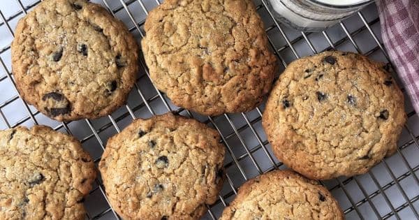 Çikolata Parçacıklı Cookie