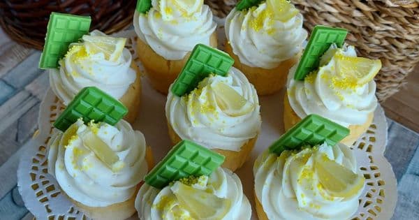 Limon Kremalı Cupcake