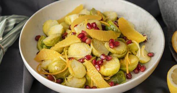 Narenciye Soslu Brüksel Lahanası