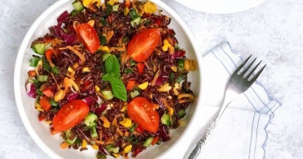 Siyah Pirinç Salatası