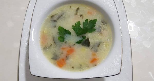 Terbiyeli Kereviz Çorbası