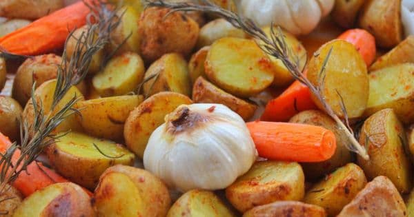 Fırında Bebek Patates