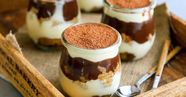 Bardakta Ganajlı Tiramisu