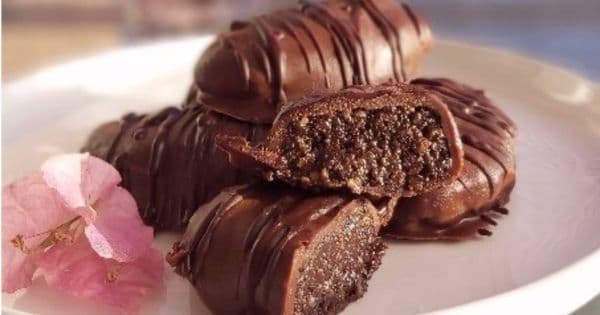 Çikolata Kaplı Brownie