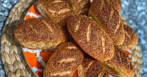 Susamlı Simit Poğaça