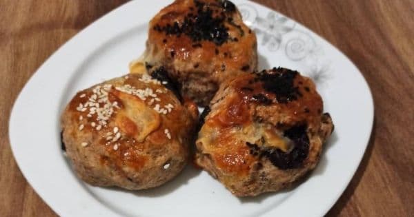 Tam Buğday Unlu Zeytinli Poğaça