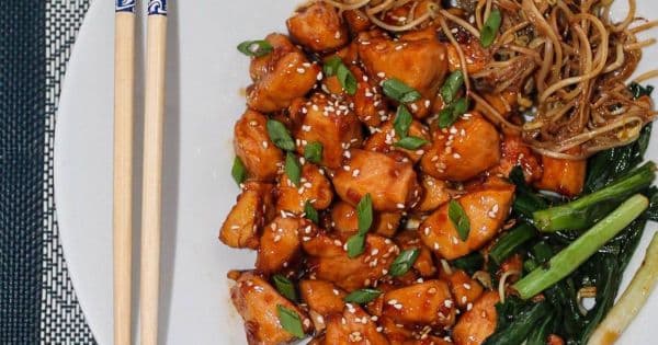Teriyaki Soslu Tavuk