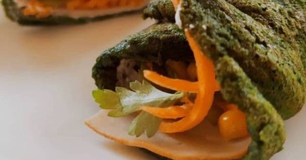 Ispanaklı Wrap