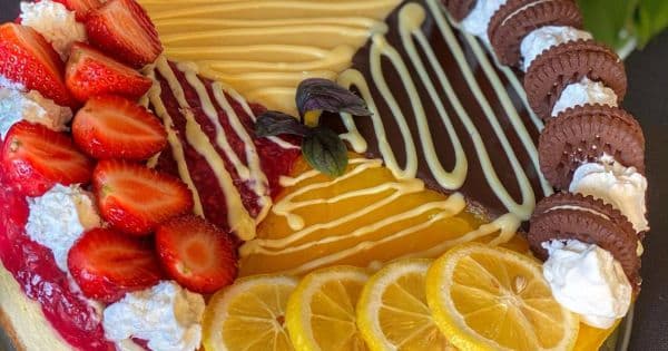 4 Renkli Cheesecake