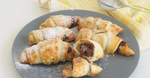 Çikolatalı Milföy Kruvasan
