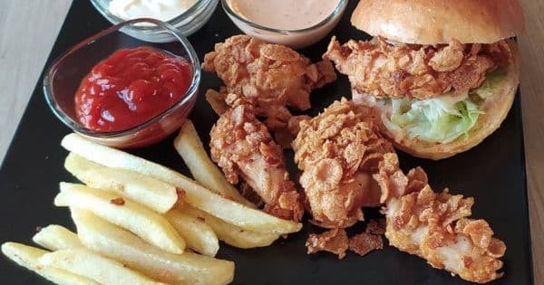 Çıtır Tavuk Burger