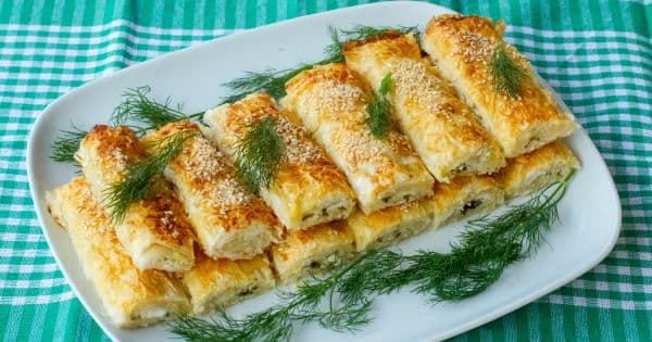 Baklavalık Yufkadan Börek