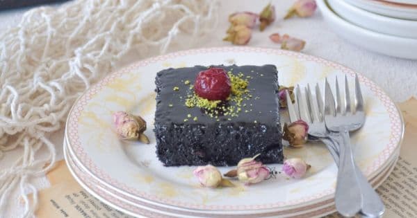 Browni Tadında Islak Kek