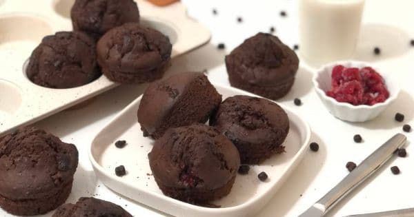 Ahududulu Kakaolu Muffin
