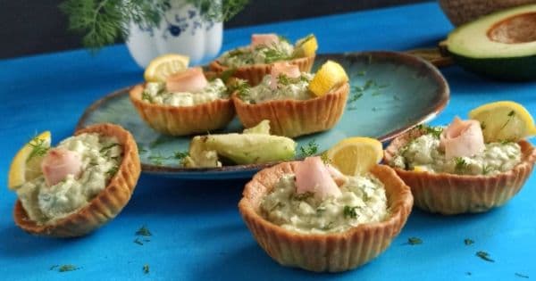 Avokadolu Ranch Soslu Tart