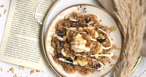 Elmalı Turta Waffle