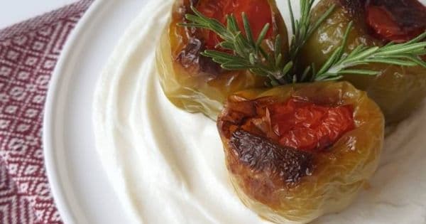Fırında Zeytinyağlı Dolma