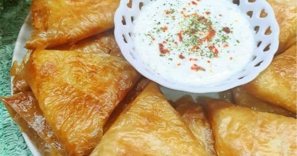 Baklavalık Yufkadan Kabak Böreği